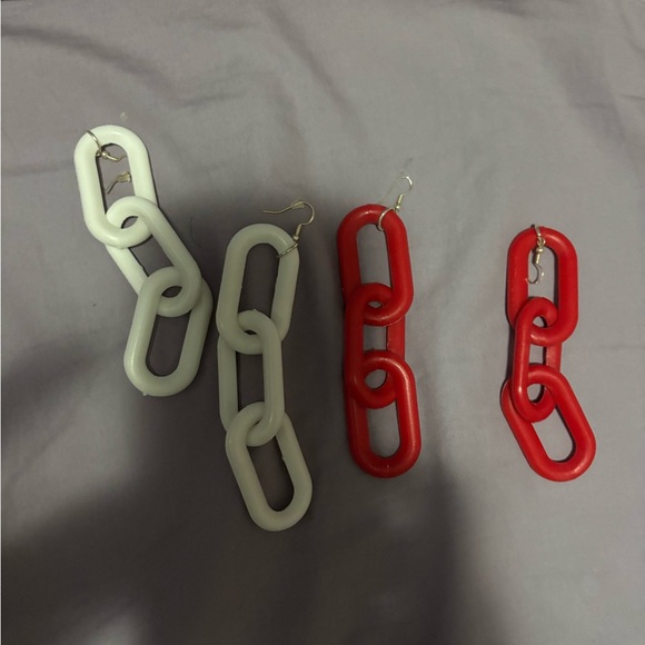 Link Chain Earrings - Picture 2 of 2